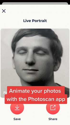 Animate Your Photos with Photomyne App