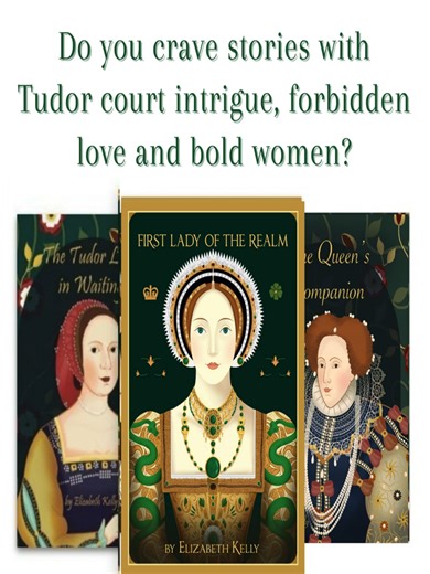 👑 The Tudors Series: Nine novels. One dynasty. A world of power, passion and peril. 🏰 Enter the glittering – and deadly – courts of Henry VIII and his Tudor heirs in this sweeping historical fiction series perfect for fans of Philippa Gregory, Alison Weir and Hilary Mantel. From the fall of Anne Boleyn to the rise of Elizabeth I, these richly researched novels bring the sixteenth century Tudor world to life with unforgettable characters, dangerous intrigue, forbidden love and the constant thre
