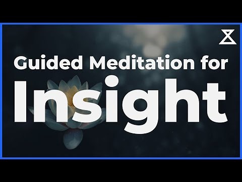 Guided Insight Meditation (15 Mins, No Music, Voice Only)