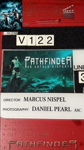 Pathfinder (2007) Underwater Clapperboard Slate #karlurban #pathfinder2007 #marcusnispel #vikings