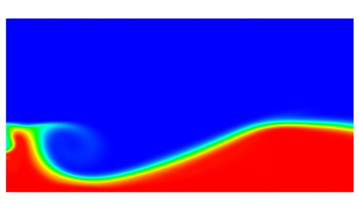 fluent 仿真水流冲击沙滩（欧拉多相流）