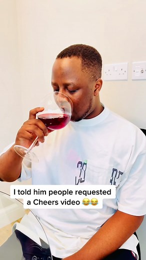 I told him people requested a Cheers video 😂😂.