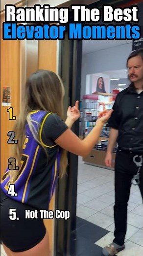 Ranking Best Elevator Moments 🚪 #ranking #bestmoments #milo #elevator #fail