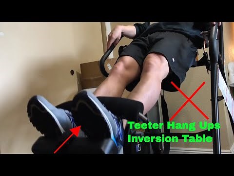 ✅ How To Use Teeter Hang Ups Inversion Table Review
