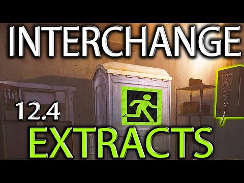 Interchange ALL Extracts/Exfils (UPDATED) 11SR Extract/Saferoom & More - - Escape From Tarkov -12.6