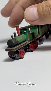 Miniature toy train 🚂 #MiniatureArt #dioramaartist #miniaturequotes #miniatureartwork #fyp #everyone #dioramaart #filipino #miniature #DIY #diorama | Fernando Yumul