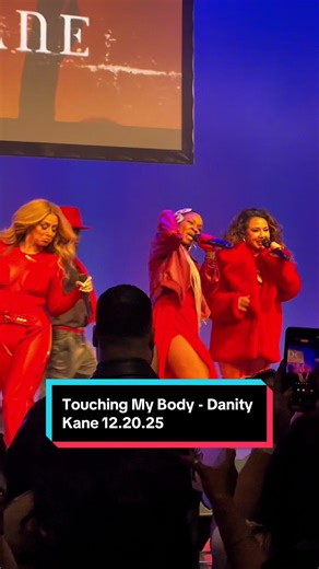 Touching My Body - Danity Kane 12.20.25 at Mohegan Sun in CT. #danitykane #aubreyoday #aundreafimbres #dwoods #touchingmybody