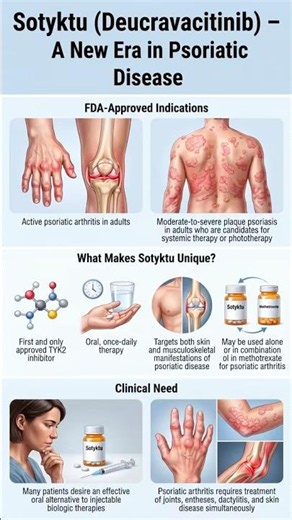 Sotyktu (Deucravacitinib): A Novel TYK2 Inhibitor for Plaque Psoriasis
