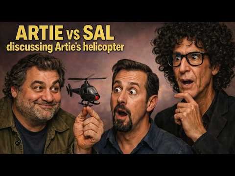 Artie and Sal Argue Over Artie’s Helicopter, Howard Stern Surprised l 𝗧𝗵𝗲 𝗛𝗼𝘄𝗮𝗿𝗱 𝗦𝘁𝗲𝗿𝗻 𝗦𝗵𝗼𝘄