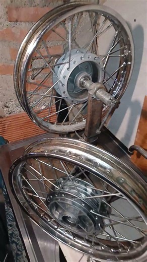 Pico Truncado. -5 grados. Recuperación d llantas traseras r14 centrado y Cambio de rayos