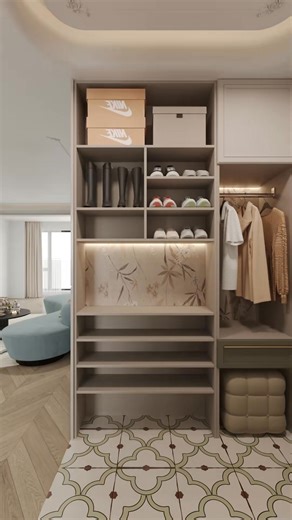 270K views · 1.7K reactions | Say goodbye to messy shoe cabinets! Smart design that doubles your storage ✨ | Decoration Courses | Facebook