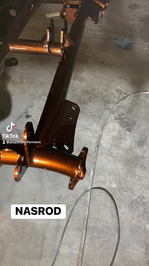 1.1K views · 17 reactions | Candy root beer brown paint for the NASROD chassis! #houseofkolor #candypaint #rootbeerbrown #nasrod #WinWithHolley #jessiesperformance | Jessie's Performance | Facebook
