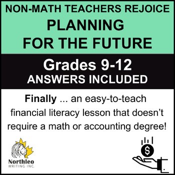 Planning for the Future - High School Financial Literacy Lesson