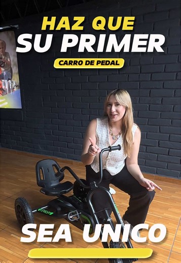 ✨ Su primer carro de pedal… pero no cualquiera. El BERG Choppy combina estilo, seguridad y diversión en cada pedaleo 😎 Perfecto para su primera aventura sobre ruedas 🚲💨 Resistente, estable y listo para explorar cualquier terreno. 📲 7227-2921 Puedes encontrarnos en Urbanización Maquilishuat, Calle La Jacaranda, Pol. L #8, Avenida Jerusalén #creatorsearchinsights #elsalvador🇸🇻 #fyppppppppppppppppppppppp #foryou
