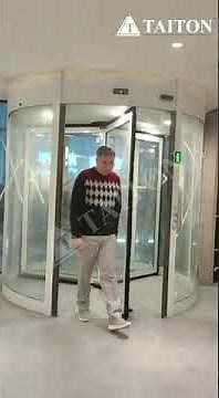 Automatic Revolving Door