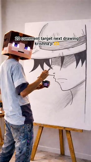 draw Luffy 😅 #art #drawing #sketch #anime