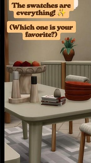 SPINDI Dining Room by Peacemaker | The Sims 4 Showcase & Review