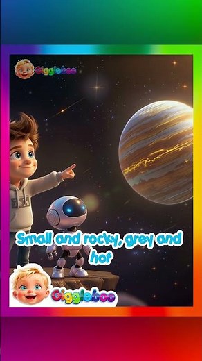 Learn the Planets in Order 🪐 Solar System Song for Kids | Fun Space Nursery Rhymes