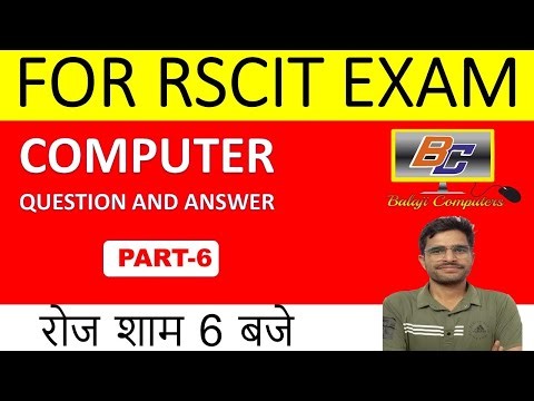 RSCIT EXAM PART 6 QUESTION AND ANSWER