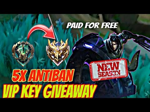 Antiban VIP Key Giveaway Mobile legends || Moba legends mod menu