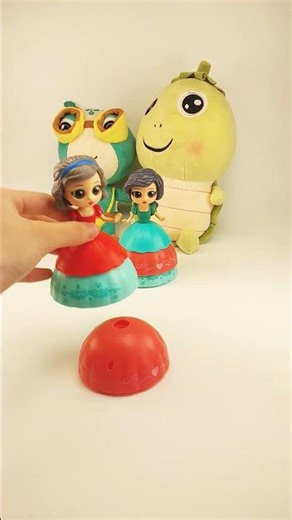 Satisfying Miniature Gorgeous Princess Toys | ASMR Video #satisfying #princesstoys #shorts #elsa