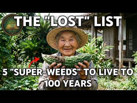 They Live to 100 Without Medicine: Why Don't You Know About These 5 Plants?