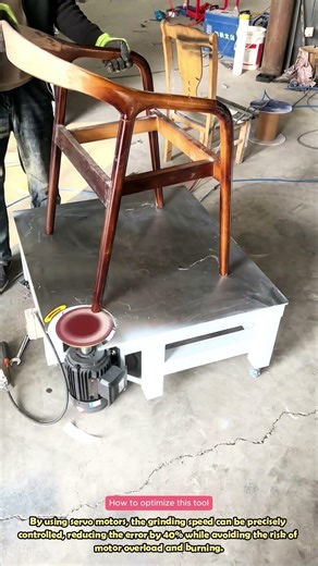 Self Made Sander, Precise Chair Leg Leveling #woodworking #lifewisdom #skills