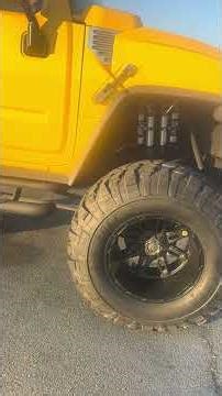 Worlds Highest lifted H2 Hummer