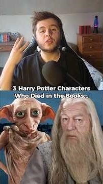 3 Harry Potter Characters Killed in the Books But NOT the Movies