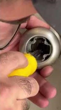 How to open a kwikset smart key door knob with minimal damage.