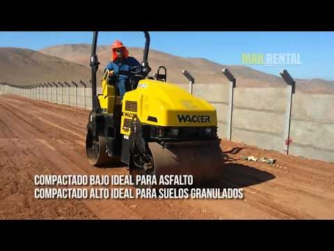 RODILLO DOBLE TAMBOR WACKER NEUSON RD27-120