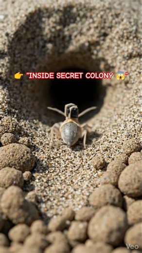 👉 “Sand Flea POV: Inside a Secret Underground Colony 😱 (Real Micro Camera Footage)”