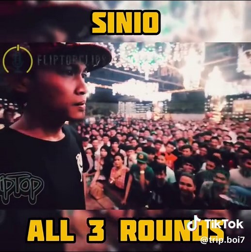 full 3 rounds SINIO #sinio #fliptop #fliptopbattleleague #fliptopbattle #anigma #sinio #shernan