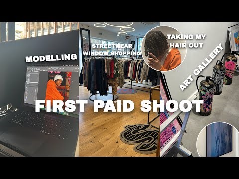 changing my life one day at a time: my first paid modelling shoot