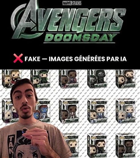 🚨 LEAKS FUNKO POP AVENGERS DOOMSDAY ? FAKE IA ! 🤖❌😱 (Attention aux faux leaks !)