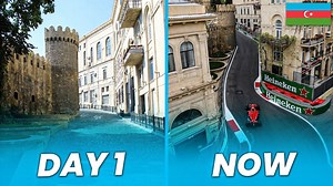 How engineers build the Baku F1 track each year