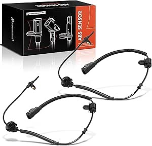 A-Premium 2PC Set Front ABS Wheel Speed Sensor Compatible with Cadillac - CTS 2014-2019, ATS 2013-2019 - Front Driver and Passenger Side