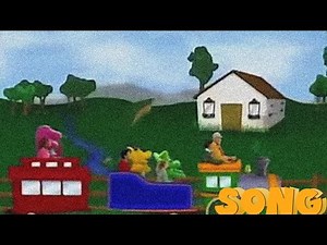 Down By The Station! 💜💚💛 | Barney | SONG | SUBSCRIBE