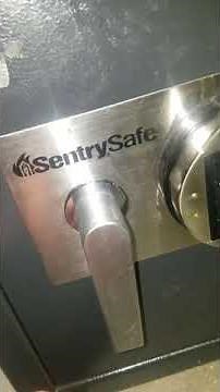Sentry drop safe refuses to open