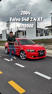 18K views · 3.5K reactions | BGL 323 2004 Volvo S40 2.4 (A) RM 9900...
