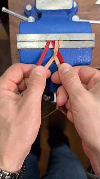How to braid for strings. #leatherwork #diy