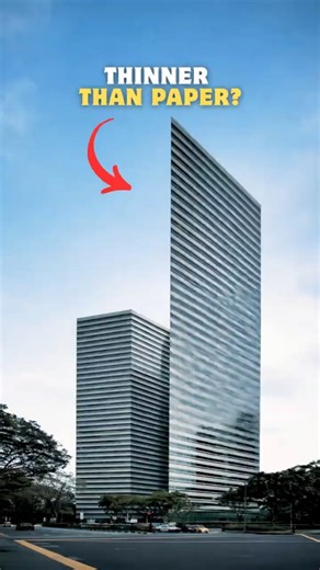 This Tower Looks Thinner Than Paper in Singapore 😱