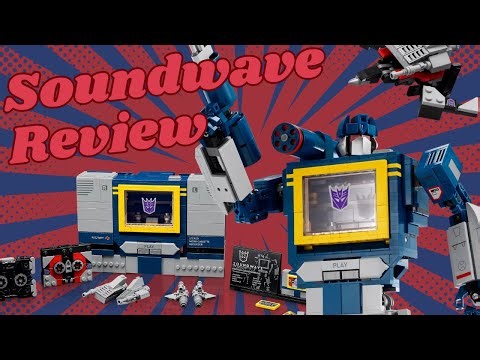 Soundwave, Laserbeak & Ravage Review! Lego Set 10358