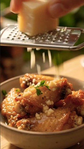 How to Make Garlic Parmesan Wings Recipe