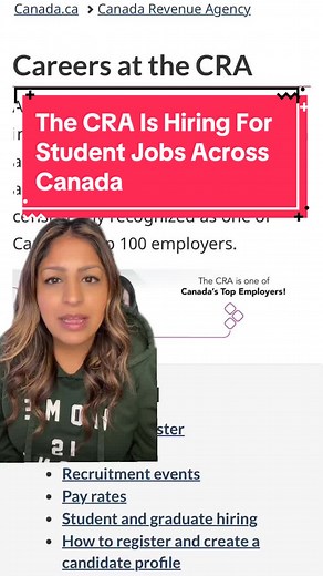 CRA Hiring Student Jobs Across Canada