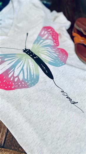 5.1K views · 105 reactions | Butterfly Peace - Inking | Knot Just Chalk | Facebook