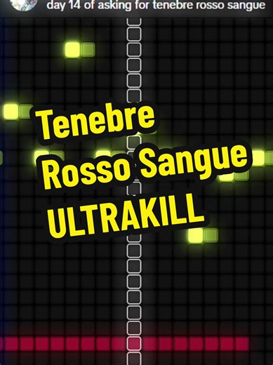 Tenebre Rosso Sangue - Cover di ULTRAKILL in 8bit