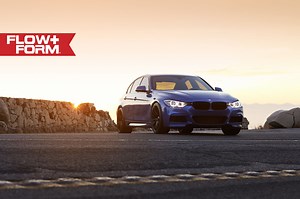 Estoril Blue Metallic BMW 335i With HRE FF04 Wheels