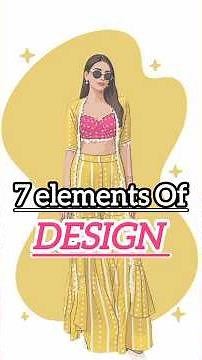 7 Elements of Design Fashion Fundamental #onlinecourses #dress #designer