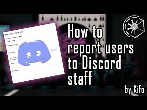 HOW TO: REPORT USERS TO DISCORD STAFF [BOTH PC / Mobile]